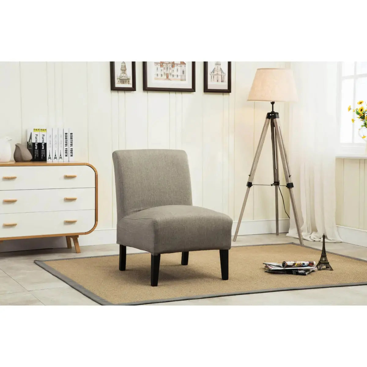Nadine Accent Chair 453FS-BL Mazin