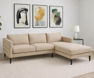 Brayden Fabric Sectional Right Chaise U521A