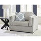Ashley Evansley Chair in Pewter | Signature Design by Ashley