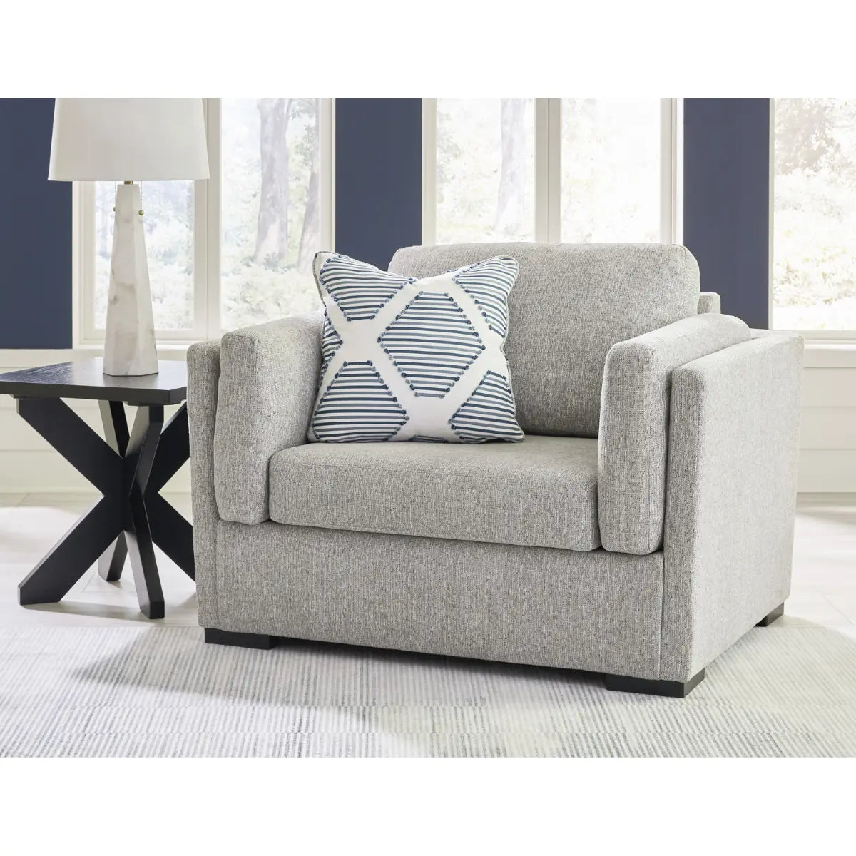 Ashley Evansley Chair in Pewter | Signature Design by Ashley
