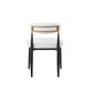 51325  Dining Chair Set Of 2 in Beige / Black