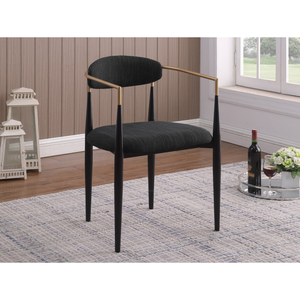 51326  Dining Chair Set Of 2 in Black