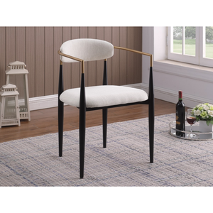 51328  Dining Chair Set Of 2 in Beige