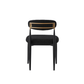51331  Dining Chair Set Of 2 in Black