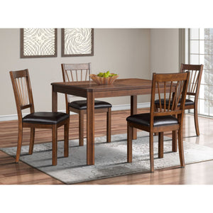 5-PIECE DINING SET - ESPRESSO