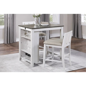Daye Counter Height Dining Set 5773WH Mazin