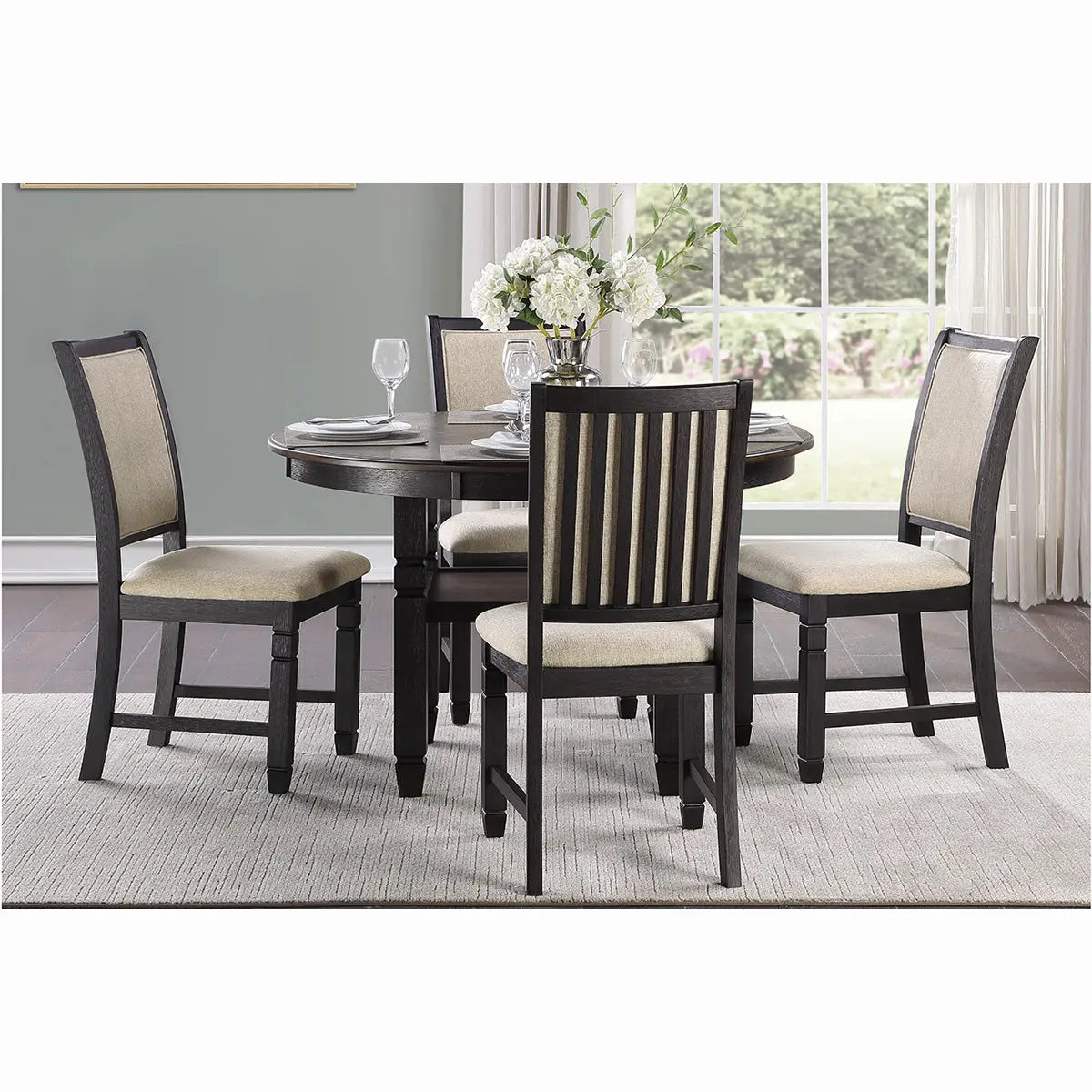 Asher 5 pc Dining Set 5800 Mazin