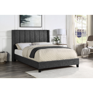 Clara Upholstered Platform Bed 5831DG Mazin