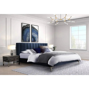 Melina Low-Profile Bed 5893BK Mazin