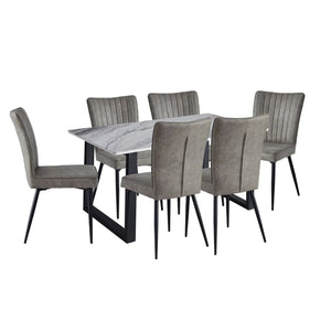 Leander 7 pc Dining Set 5915 - Mazin