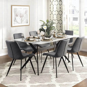 Dumas 7 pc Dining Set 5916 - Mazin