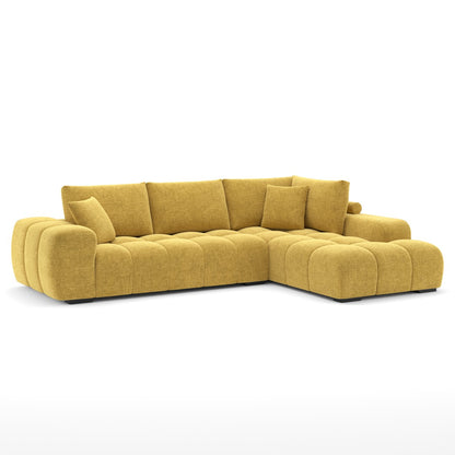 ZARA RHF SECTIONAL IN YELLOW