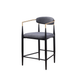 61327 Counter Bar Stool Set of 2 in Grey