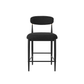 61331 Counter Bar Stool  Set of 2 in Black