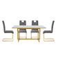 Althea 5 pc Dining Set 7451 - Mazin