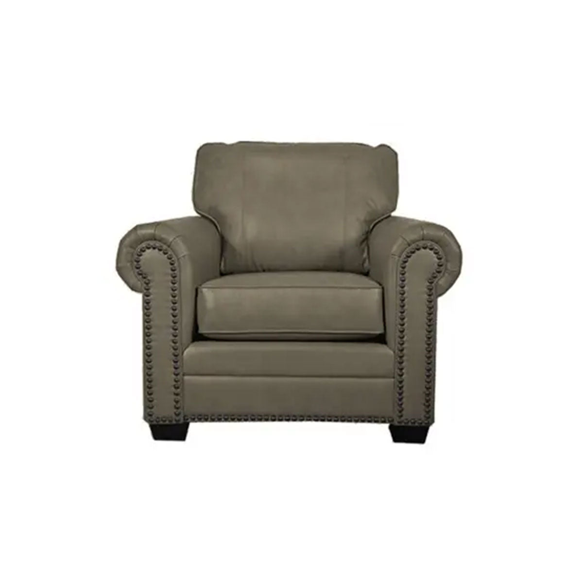Fancy Leather Sofa Set in Cobblestone Sofa by Fancy