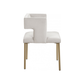 7621  Dining ChairSet OF 2 in Beige