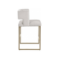 7630 Counter Stool Set of 2 in Beige