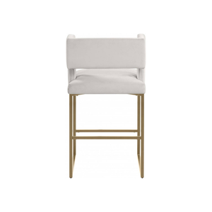 7630 Counter Stool Set of 2 in Beige