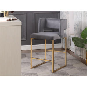 7631 Counter Stool Set of 2 in Grey