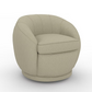 Moon Modern Fabric Curved Chair – Crafted in Canada - 2389 Amro Furniture