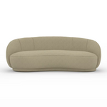 Moon 93" Modern Fabric Curved Sofa – Crafted in Canada - 2389 Amro Furniture