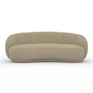 Moon 93" Modern Fabric Curved Sofa – Crafted in Canada - 2389 Amro Furniture