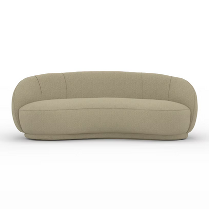Moon 93" Modern Fabric Curved Sofa – Crafted in Canada - 2389 Amro Furniture