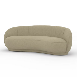 Moon 93" Modern Fabric Curved Sofa – Crafted in Canada - 2389 Amro Furniture