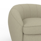 Moon Modern Fabric Curved Chair – Crafted in Canada - 2389 Amro Furniture
