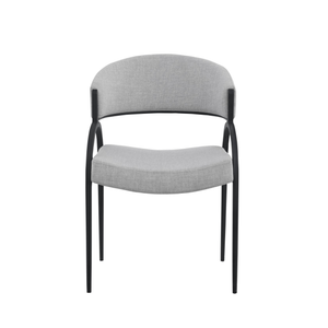 93111  Dining Chair Set Of 2 in Crey /Black