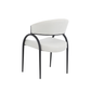 93112  Dining Chair Set Of 2 in Cream /Black