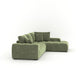 ZARA RHF SECTIONAL IN GREEN