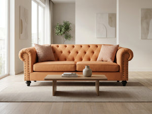 Made in Canada Lennox Modern Tufted Sofa
