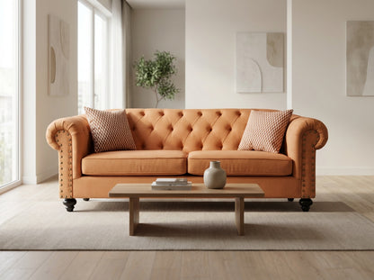 Made in Canada Lennox Modern Tufted Sofa