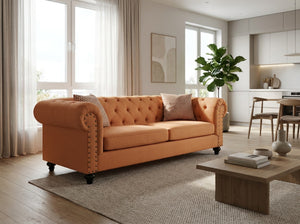Made in Canada Lennox Modern Tufted Sofa