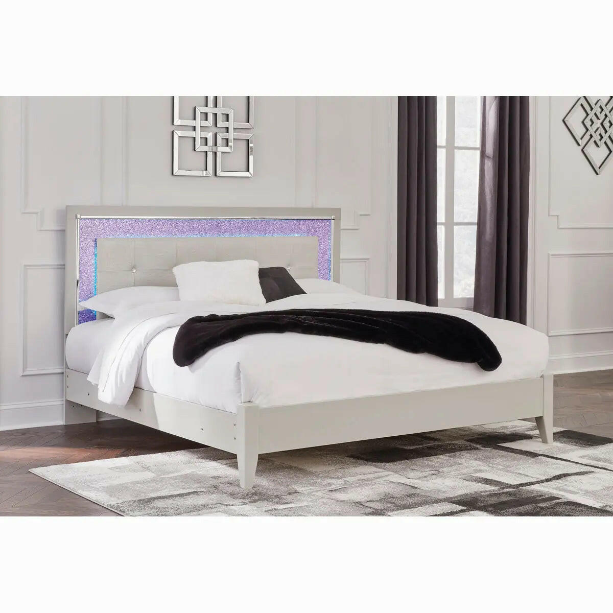 Ashley Zyniden LED Bedroom Set.