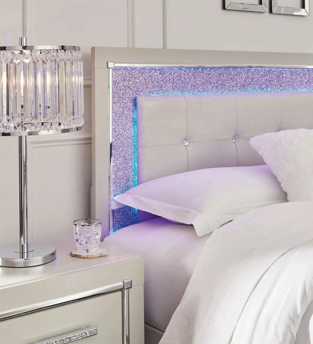 Ashley Zyniden LED Bedroom Set.