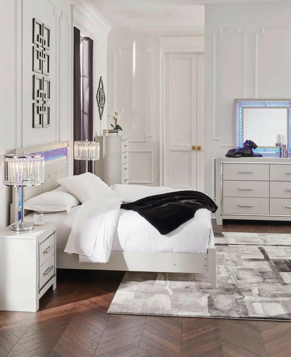 Ashley Zyniden LED Bedroom Set.