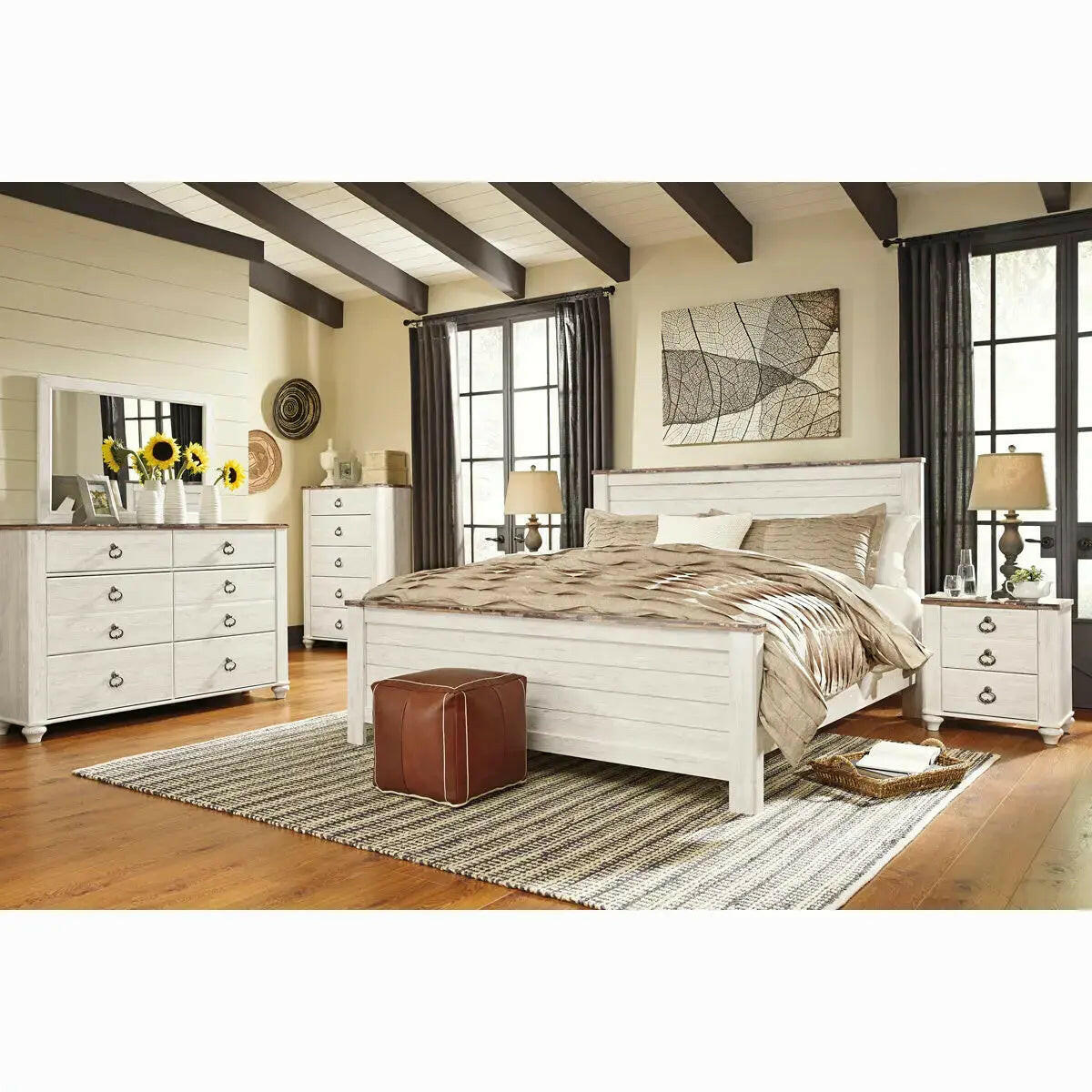 Ashley Willowton Panel Bedroom Set B267.