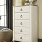 Ashley Willowton Panel Bedroom Set B267.
