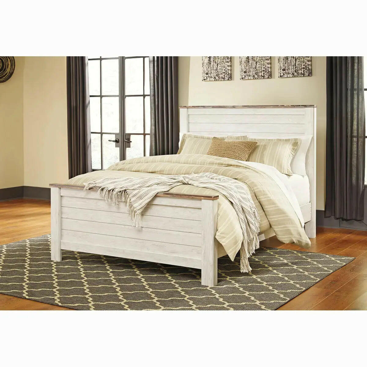 Ashley Willowton Panel Bedroom Set B267.