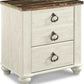 Ashley Willowton Panel Bedroom Set B267.