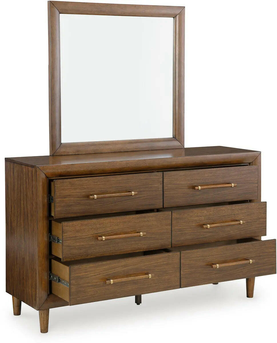 Ashley Lyncott Upholstered Panel Bedroom Set B615.