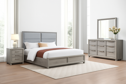 BRONCO - 6PC Storage Queen bedroom set