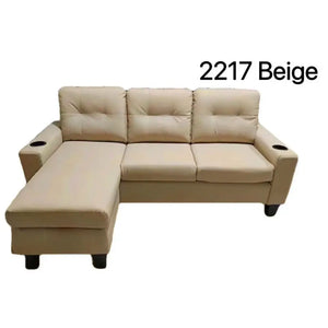 Reversible 2Pc Sectional Sofa