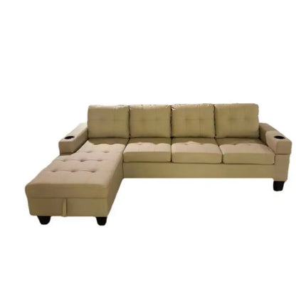 PU Sectional Sofa With Storage in 3 Colors