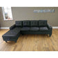 PU Sectional Sofa With Storage in 3 Colors
