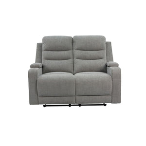Colin power recliner Loveseat in Grey