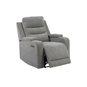 Colin Power recliner Chair in Grey